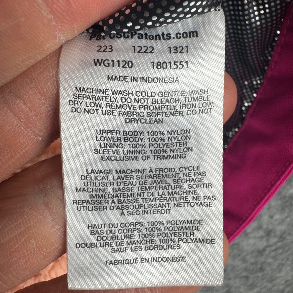 Columbia Kids XL 18/20 Interchange Jacket Pink Blue Omni-Heat Fleece WG1120 - Picture 7 of 11
